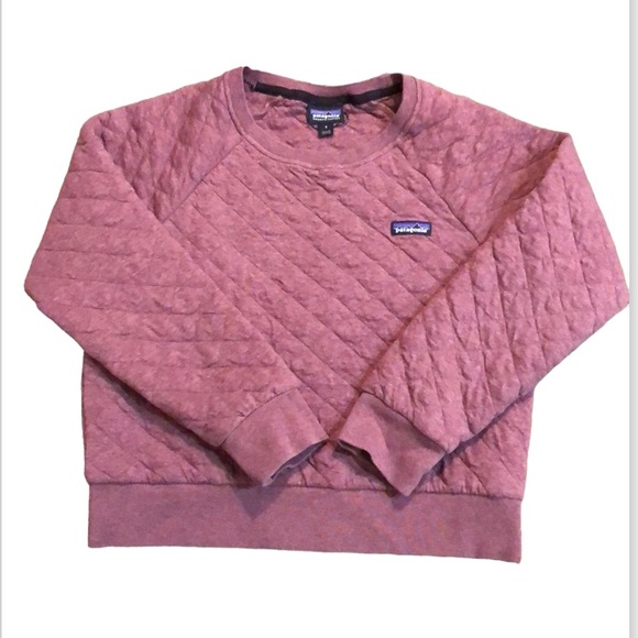 Patagonia Sweaters Patagonia Crewneck Quilted Sweater Poshmark